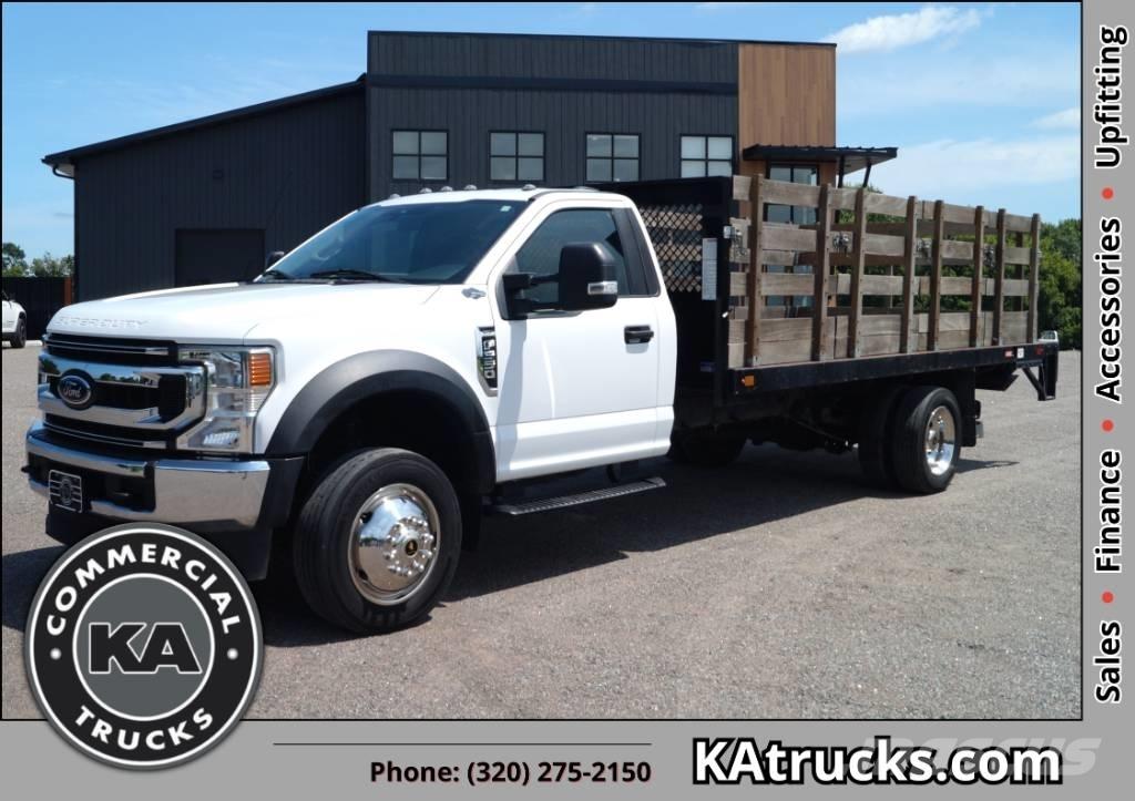 Ford F 550 XLT SD 플랫베드/드롭사이드 트럭