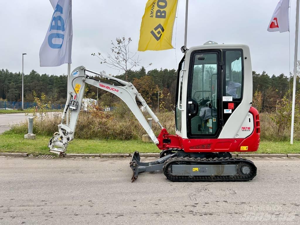 Takeuchi TB 216A V4 소형 굴삭기 7톤 미만