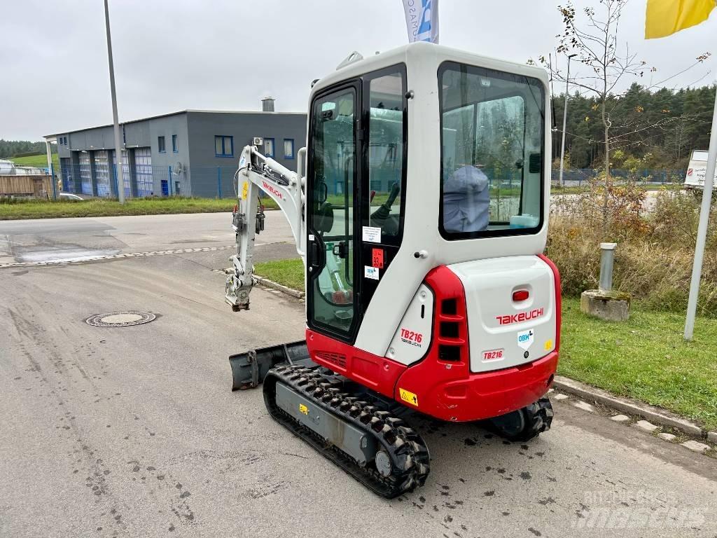 Takeuchi TB 216A V4 소형 굴삭기 7톤 미만
