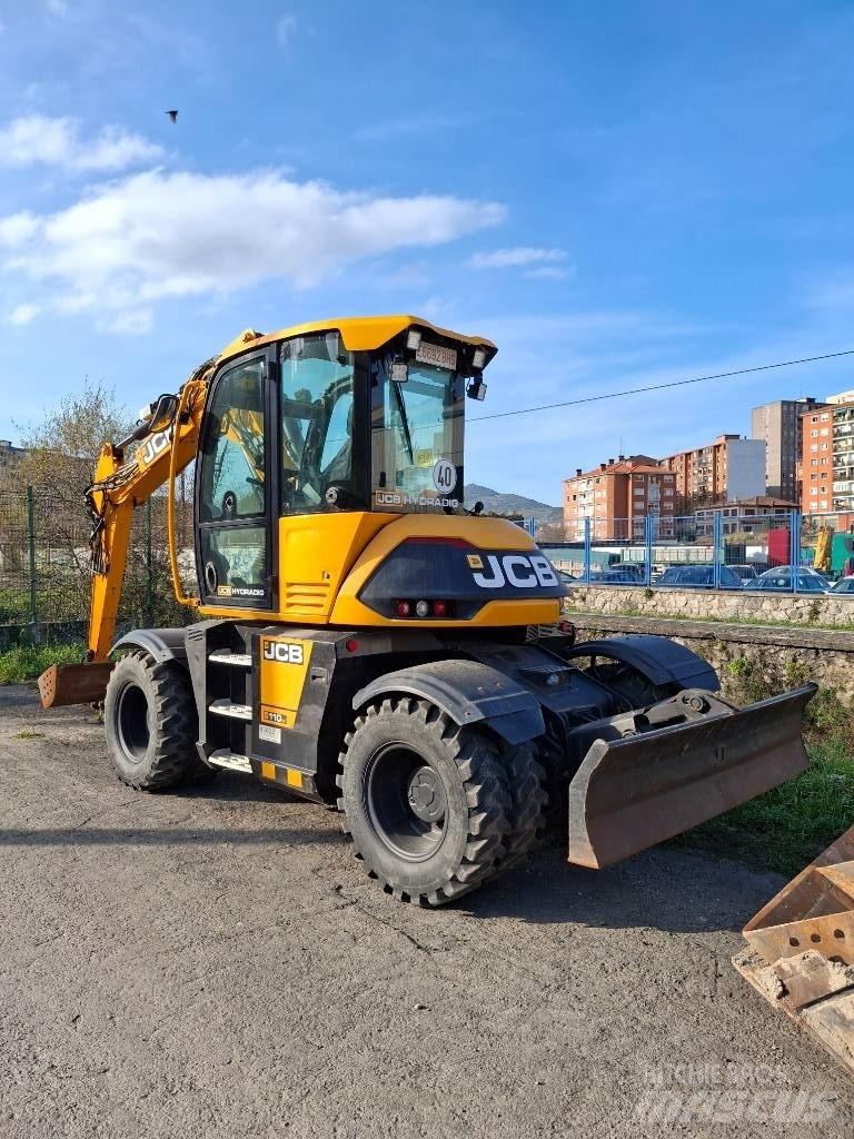JCB Hydradig 110W  휠 굴삭기