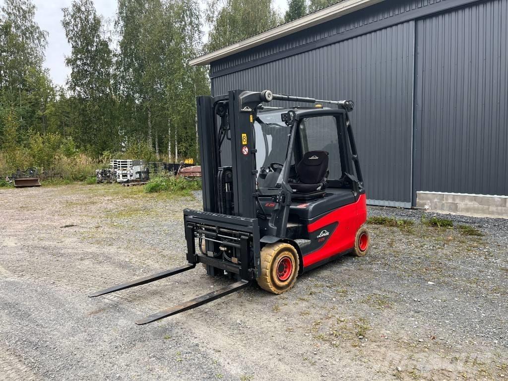 Linde E25L-01 전동 지게차