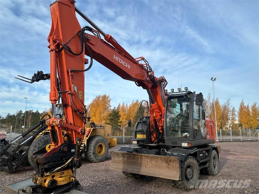 Hitachi ZX 170W-3  휠 굴삭기
