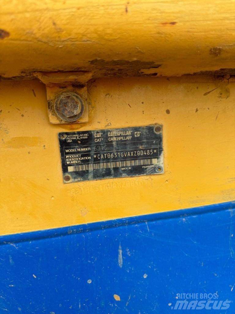 CAT 631 G 스크레이퍼