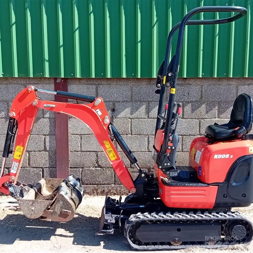 Kubota K008-3 소형 굴삭기 7톤 미만