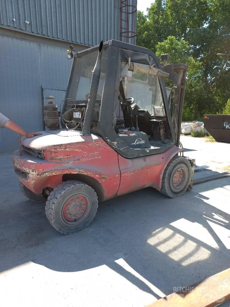 Linde H 45 D 600 디젤 지게차