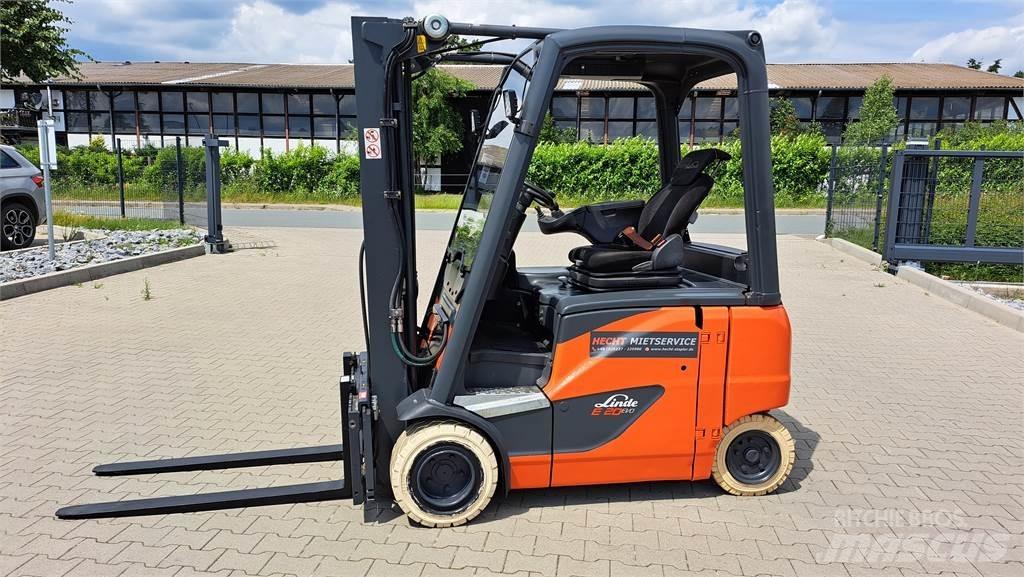 Linde E20PH-02 전동 지게차