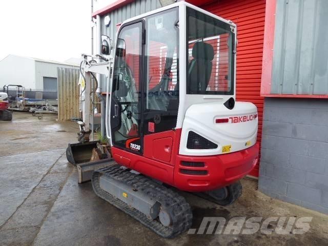 Takeuchi TB 230 소형 굴삭기 7톤 미만