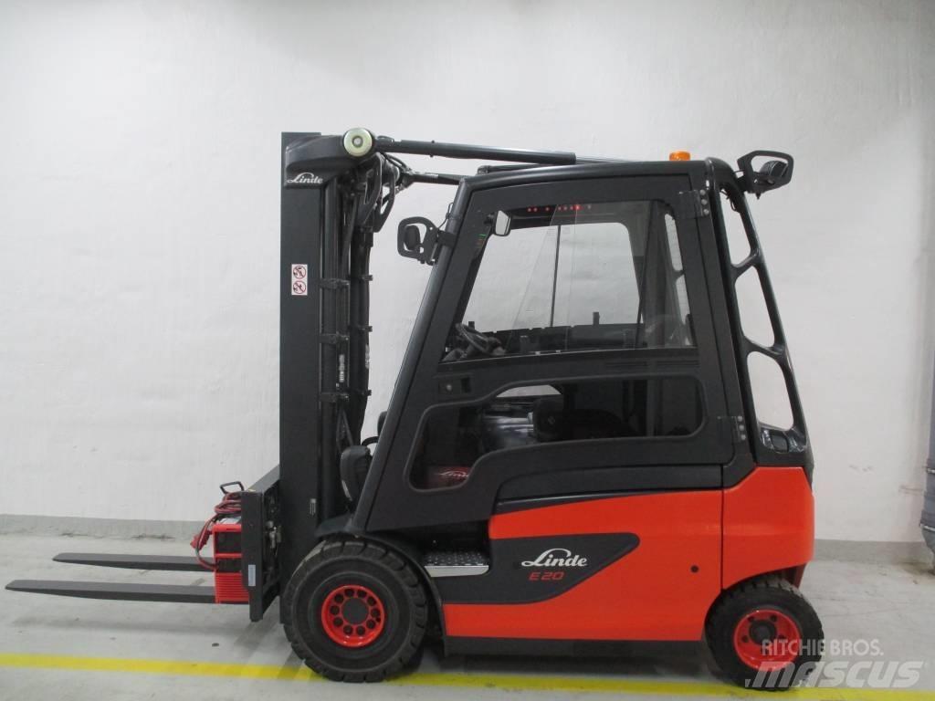 Linde E 20 전동 지게차