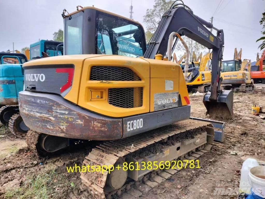 Volvo EC80 소형 굴삭기 7톤 미만