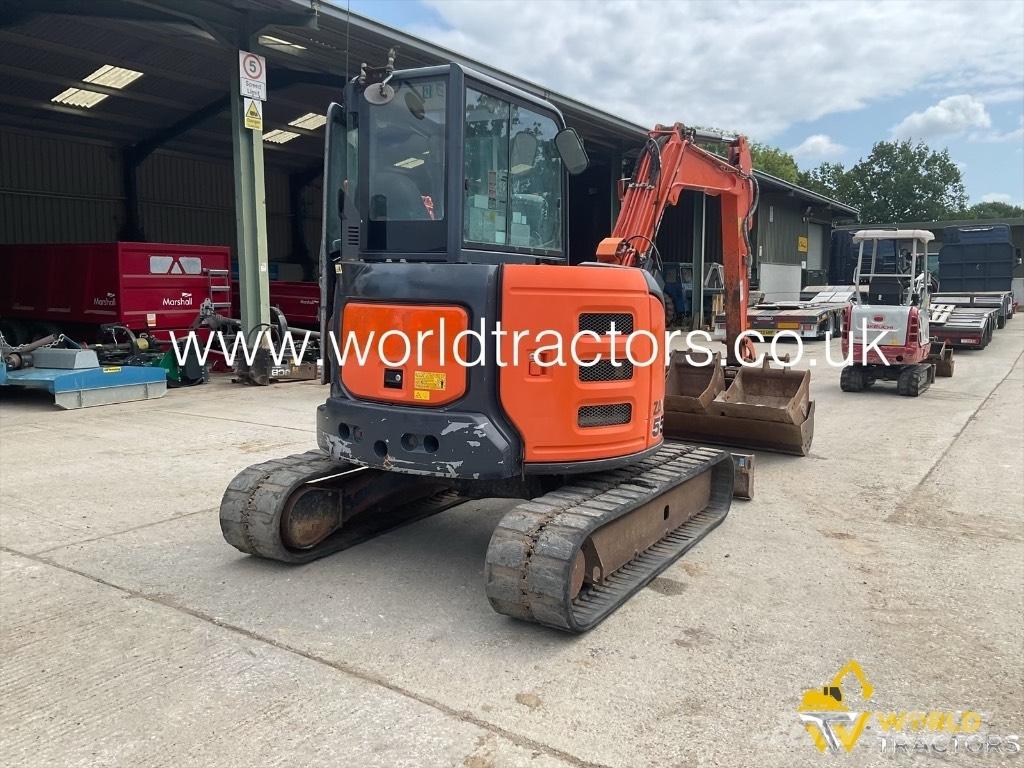 Hitachi Zaxis 55 U 중형굴삭기 7톤-28톤