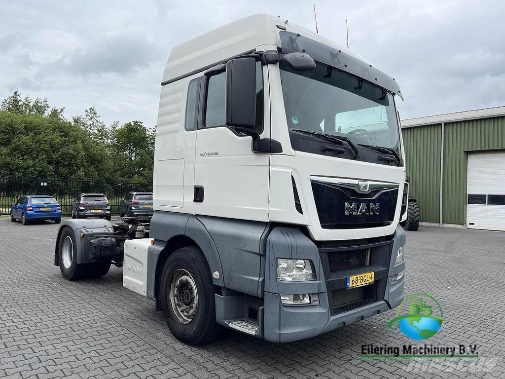 MAN TGX 18.400 + PTO 트랙터 유닛