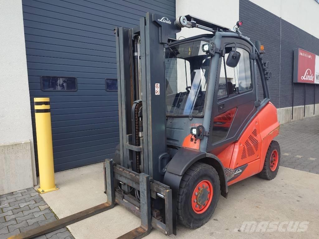 Linde H50D/394-02 디젤 지게차