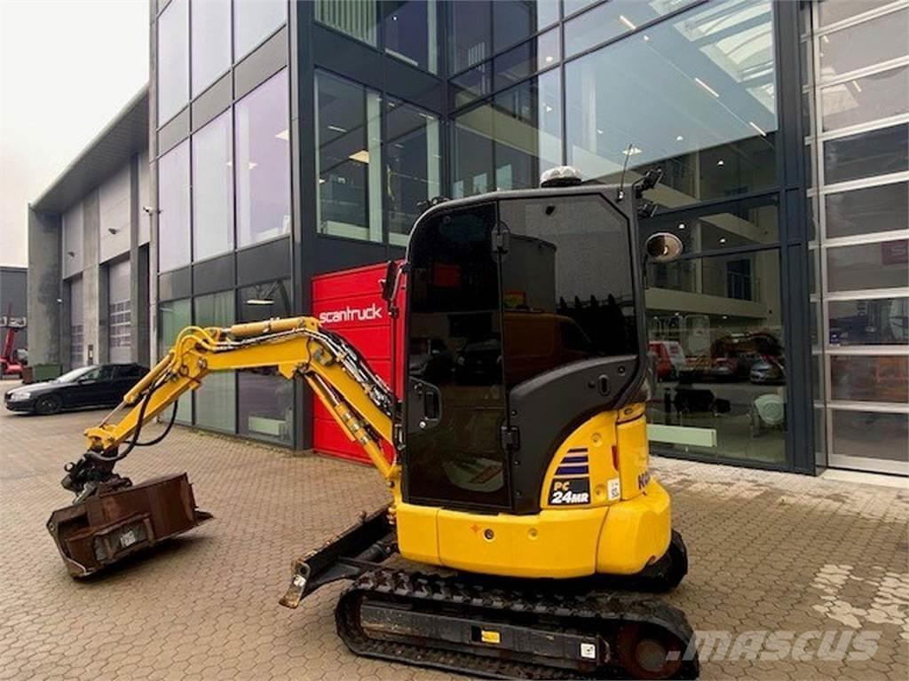 Komatsu PC24MR-5  휠 굴삭기