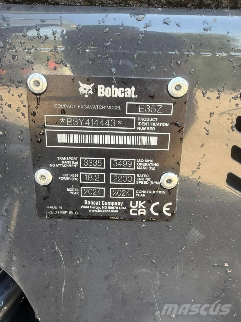 Bobcat E 35, 549h 소형 굴삭기 7톤 미만