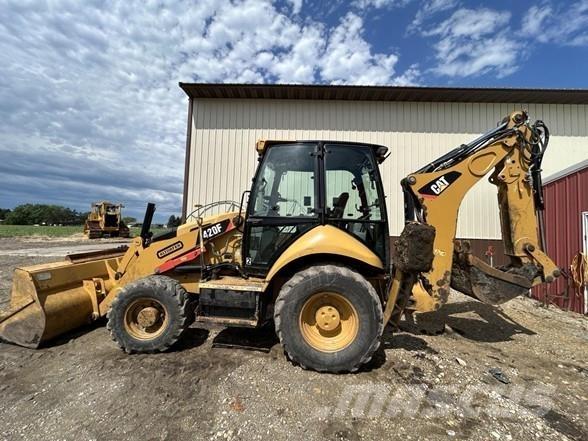 CAT 420F 백호로더