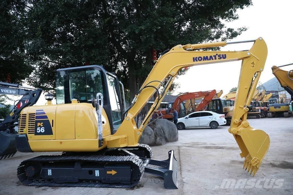 Komatsu PC 56-7 소형 굴삭기 7톤 미만