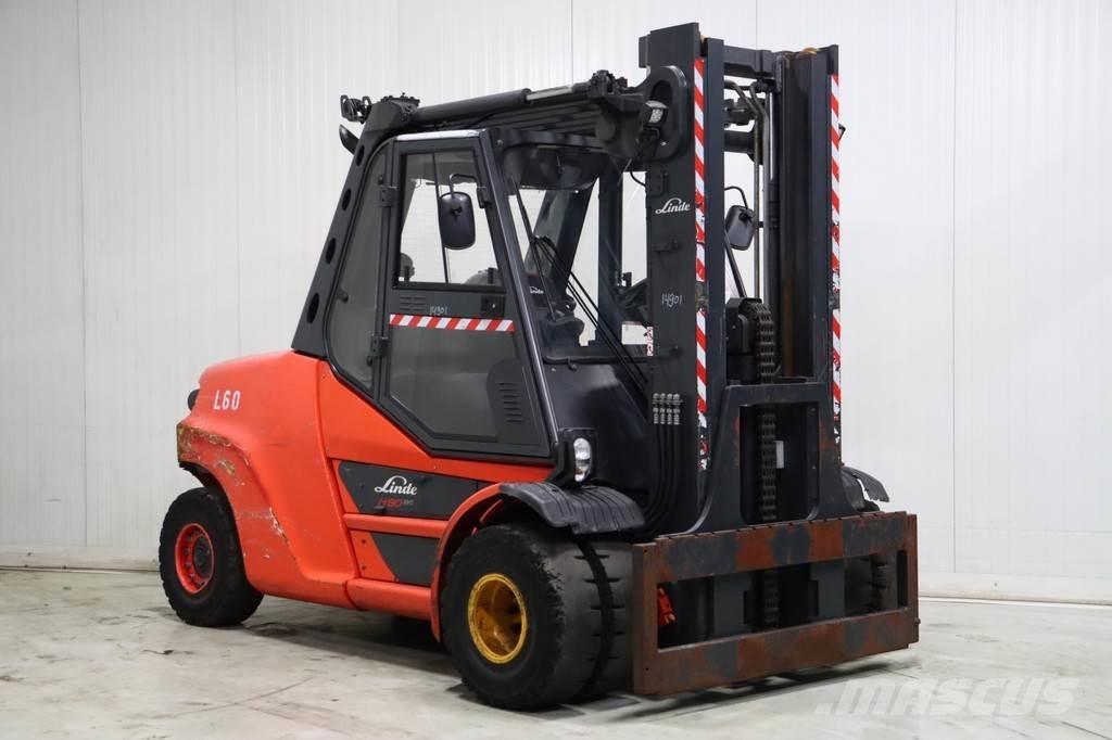 Linde H80D-03/1100 디젤 지게차