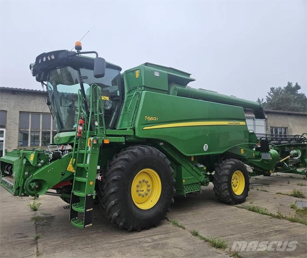 John Deere T 660i 콤바인 수확기