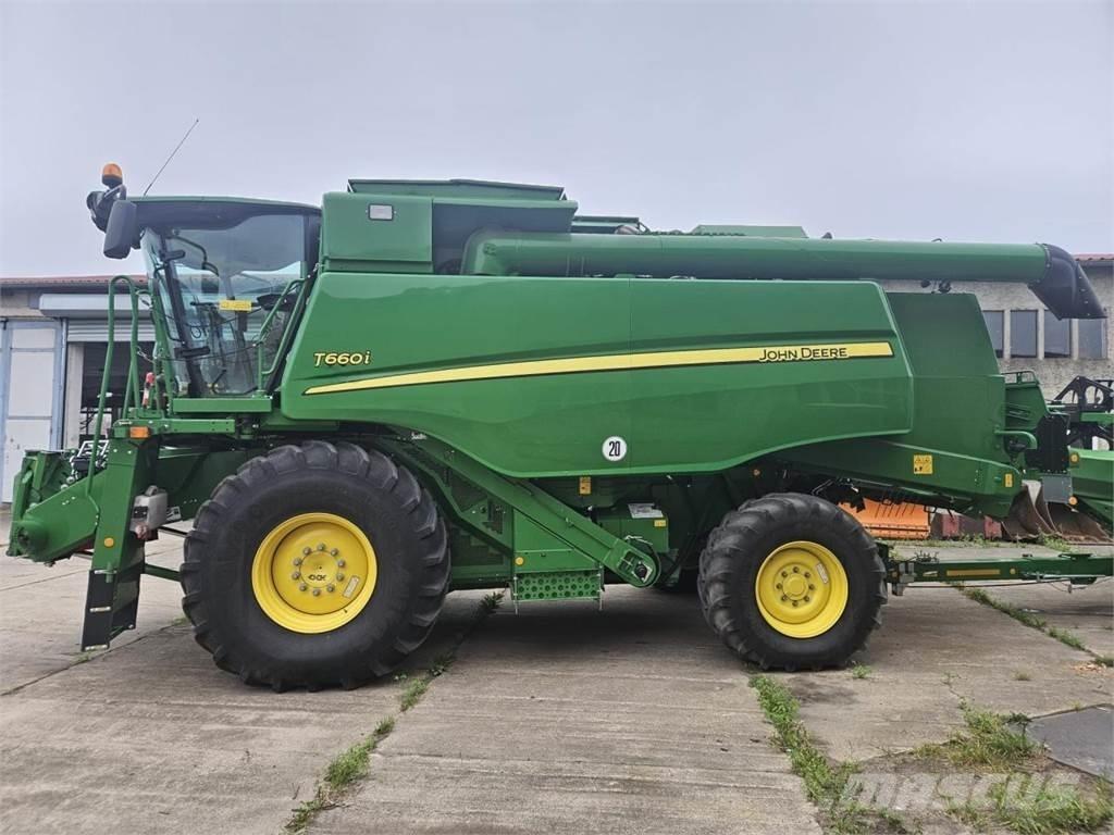 John Deere T 660i 콤바인 수확기