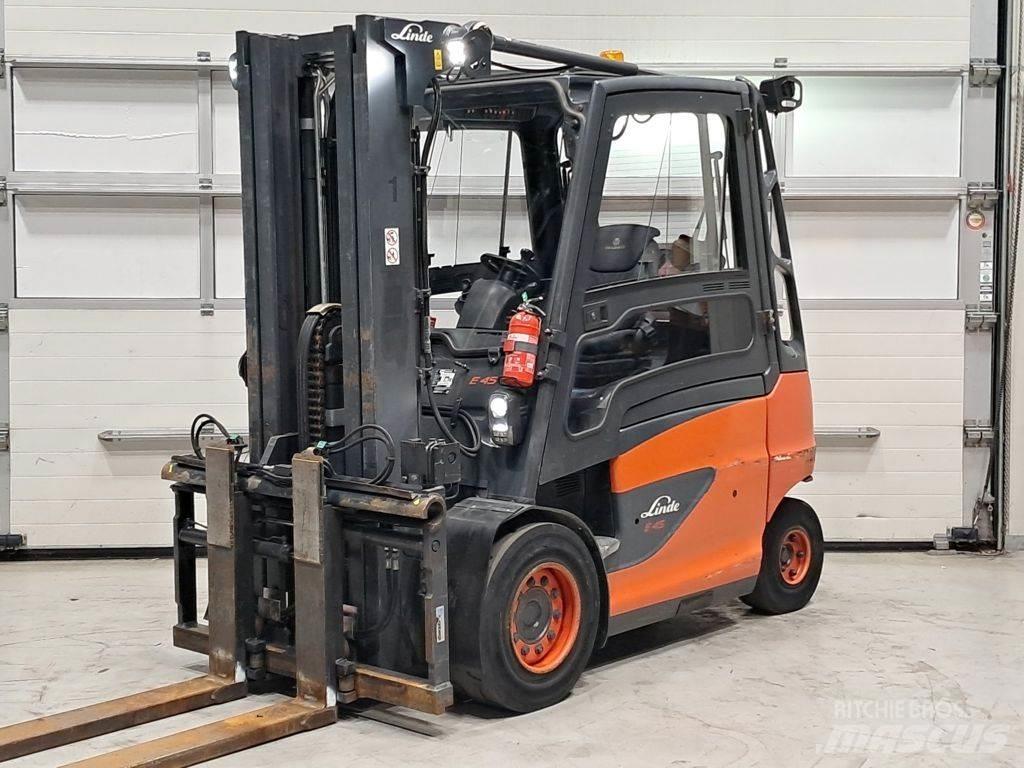 Linde E45H-01/600 전동 지게차