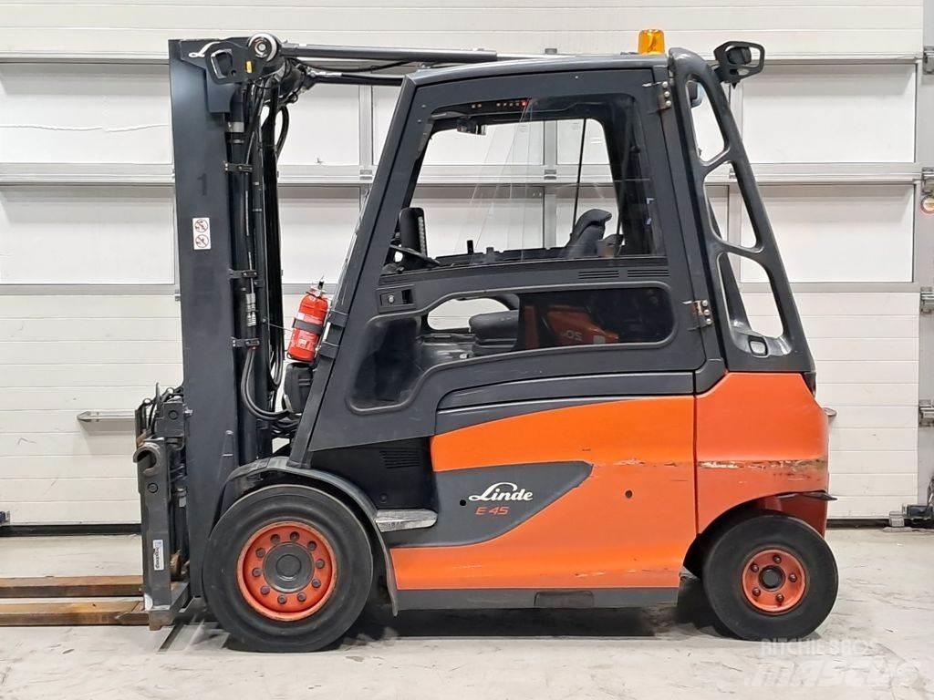 Linde E45H-01/600 전동 지게차