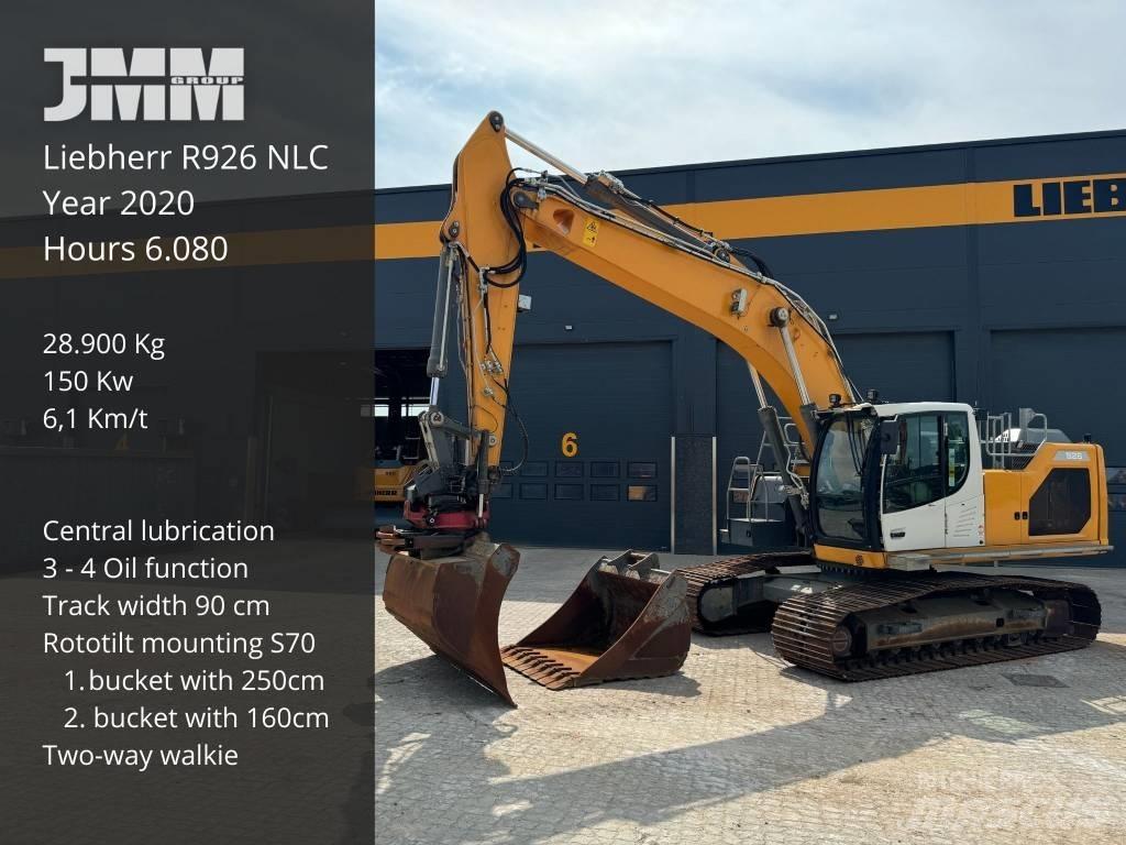 Liebherr R926 대형 굴삭기 29톤 이상