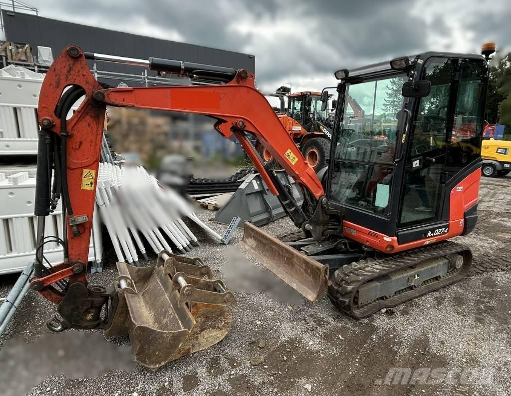 Kubota KX 027 소형 굴삭기 7톤 미만