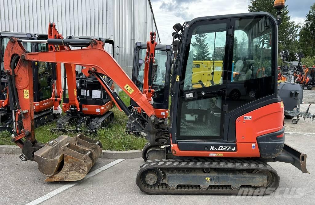 Kubota KX 027 소형 굴삭기 7톤 미만