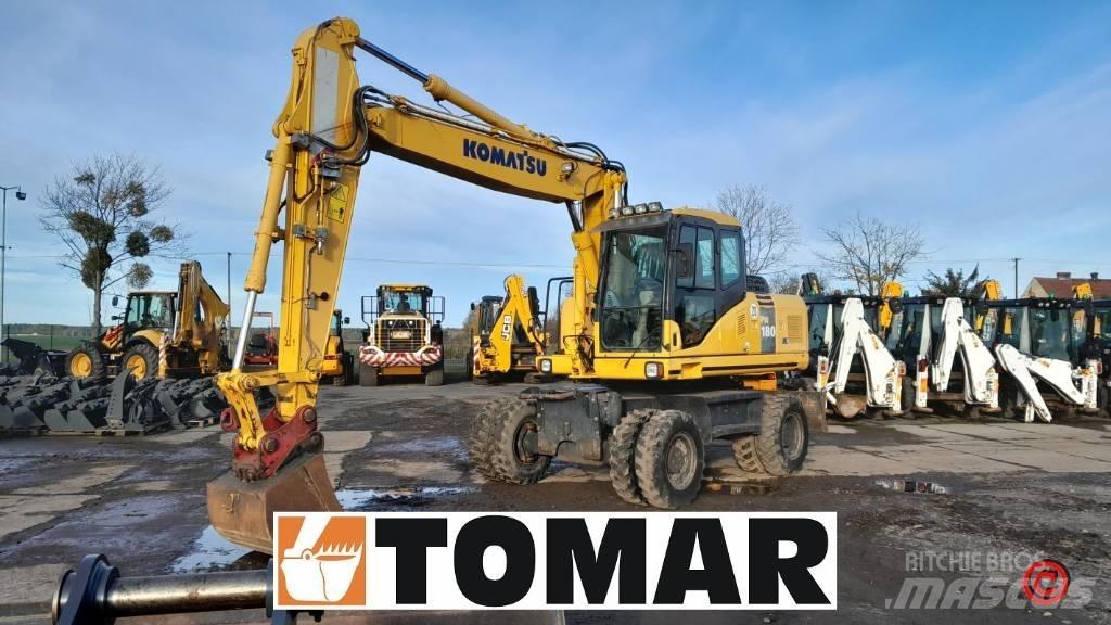 Komatsu PW 180-7  휠 굴삭기