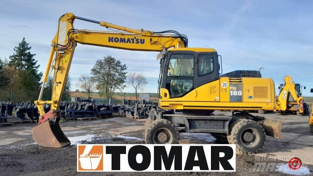 Komatsu PW 180-7  휠 굴삭기