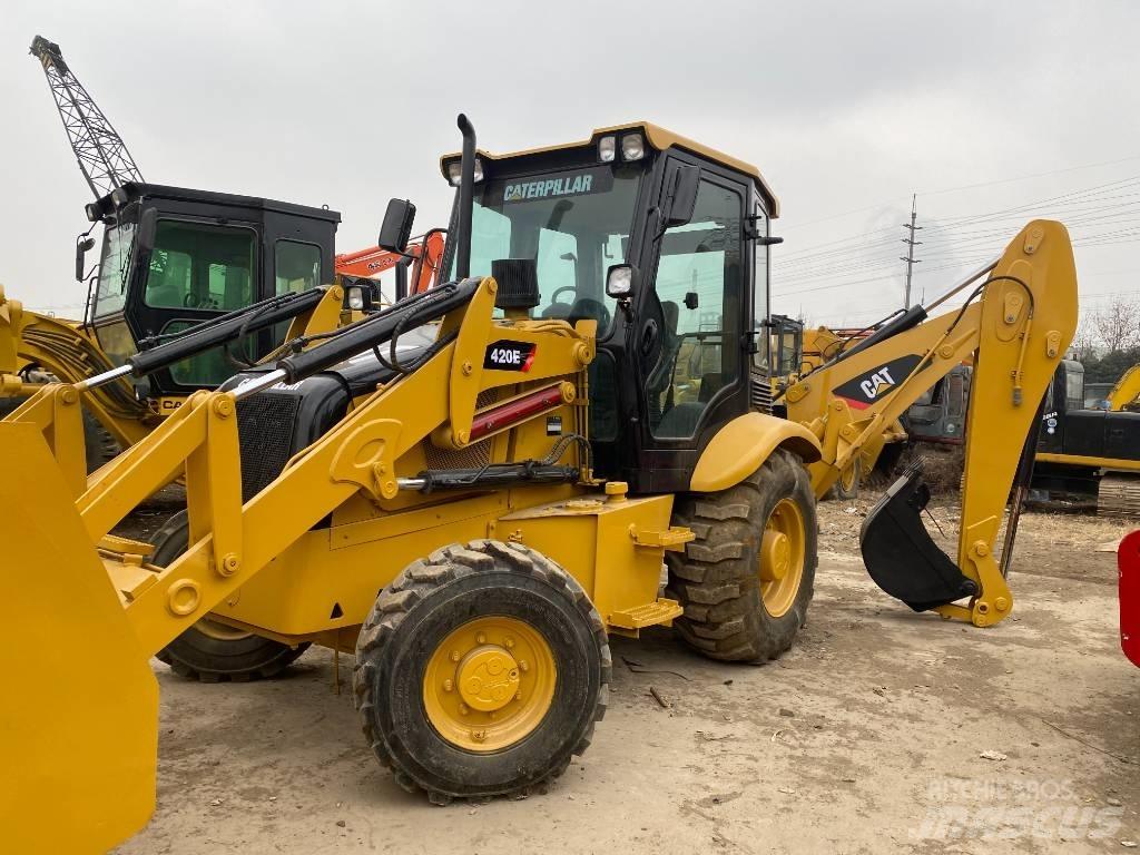 CAT 420 E 백호로더