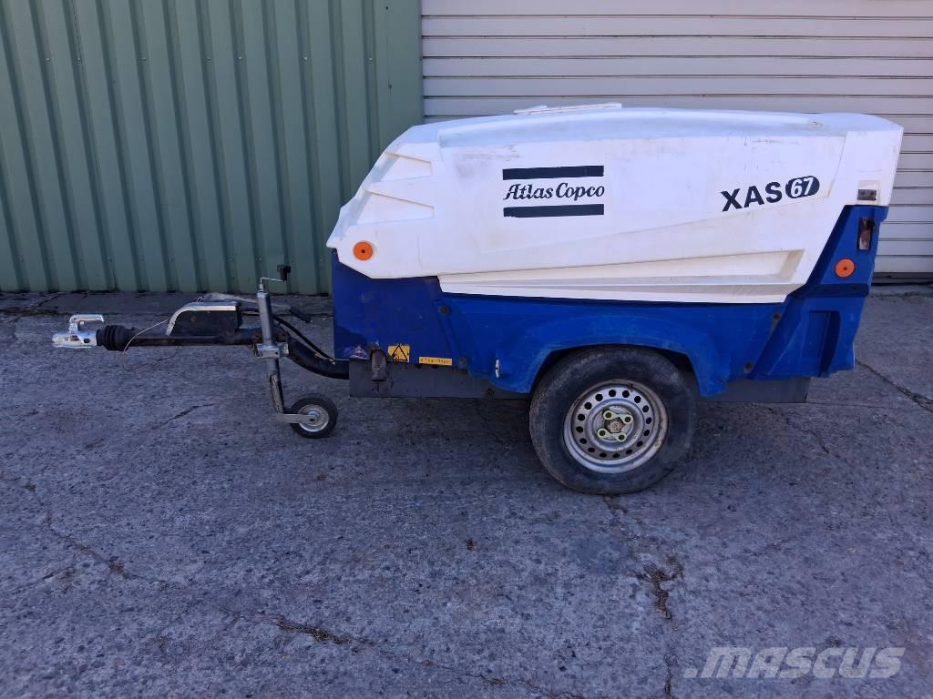 Atlas Copco XAS 67 콤푸레샤