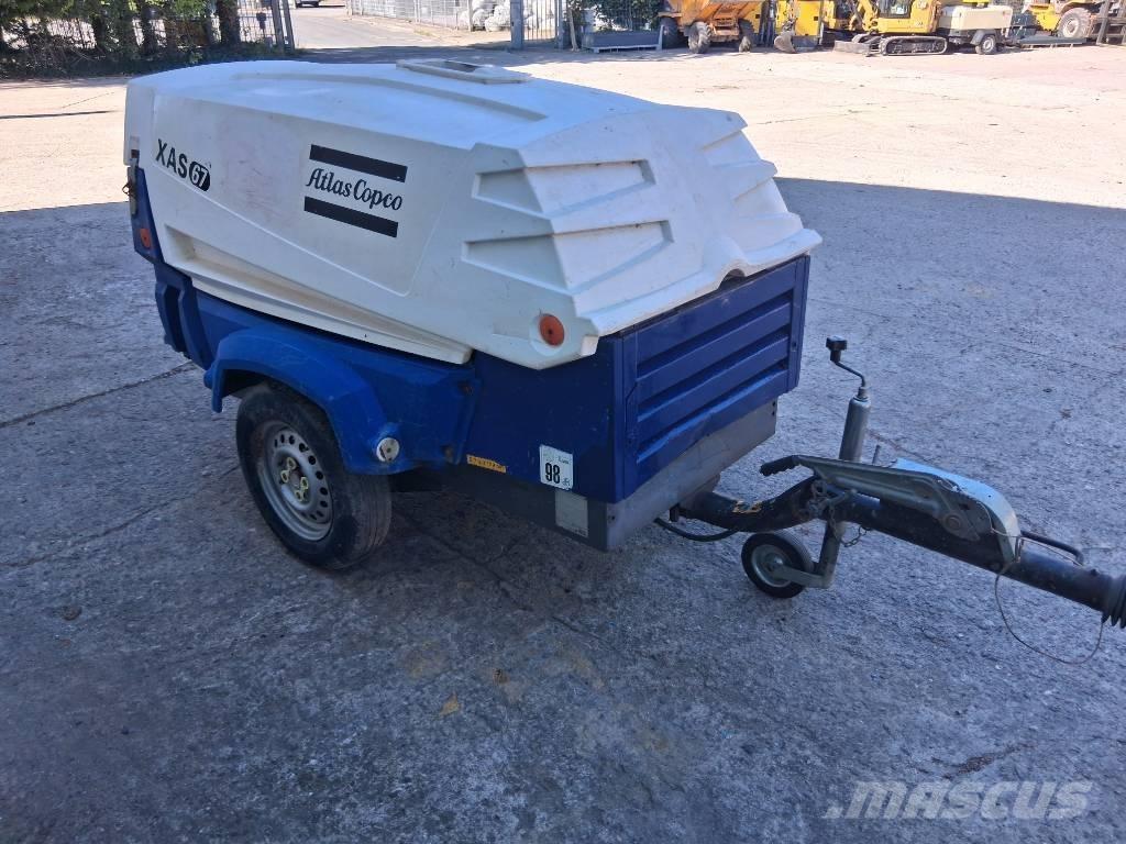 Atlas Copco XAS 67 콤푸레샤