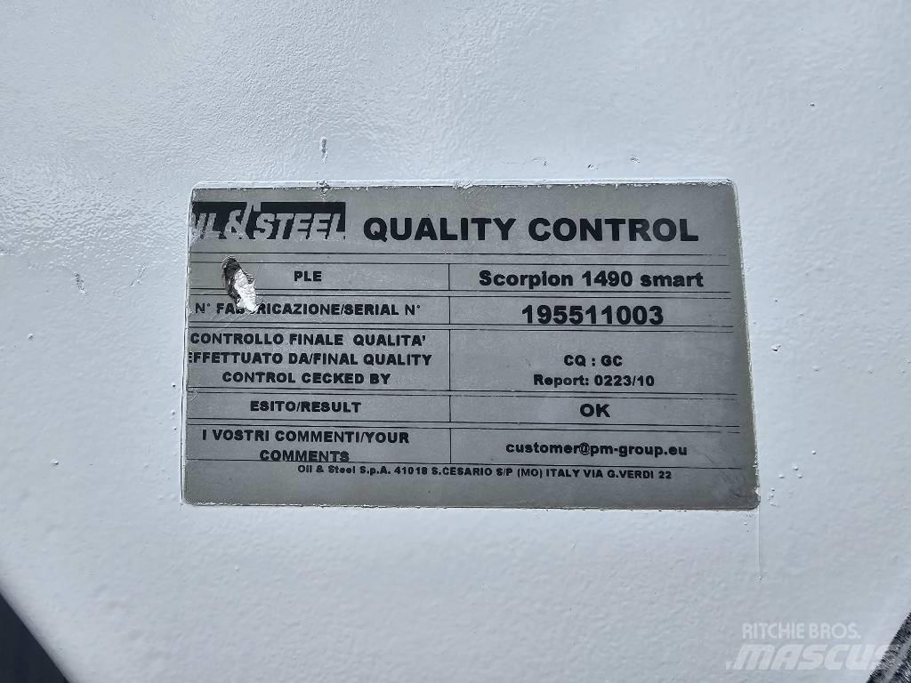 Nissan CABSTAR 35.11 트럭 탑재 고소작업대