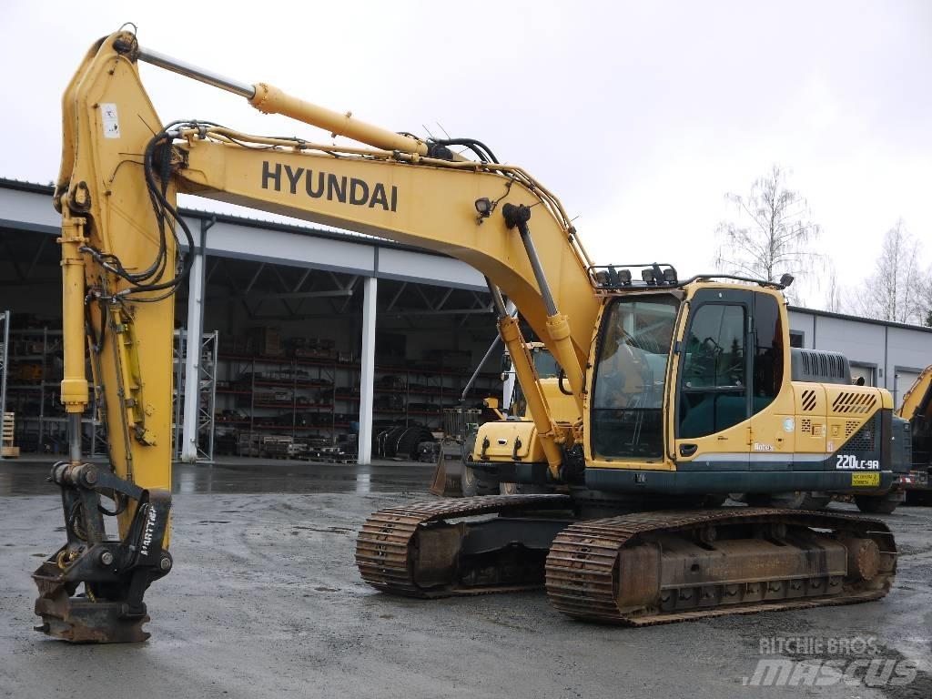 Hyundai R 220 LC-9A 대형 굴삭기 29톤 이상