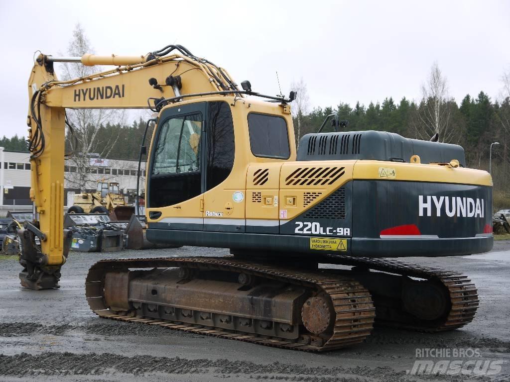 Hyundai R 220 LC-9A 대형 굴삭기 29톤 이상