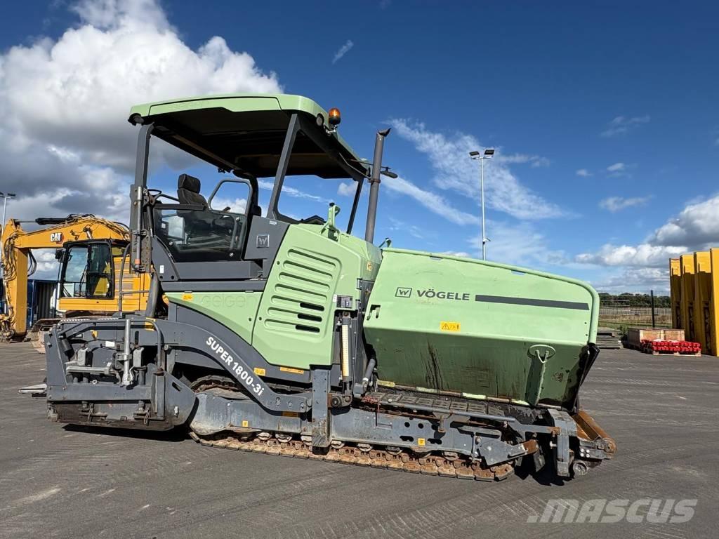 Vögele SUPER 1800-3i 아스팔트 포장장비