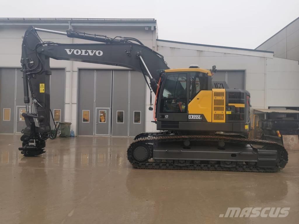 Volvo ECR 355 E 대형 굴삭기 29톤 이상