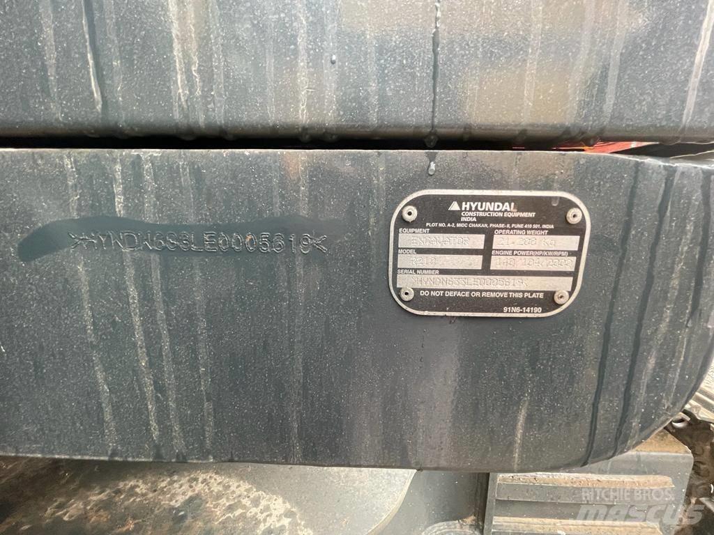 Hyundai R210 대형 굴삭기 29톤 이상