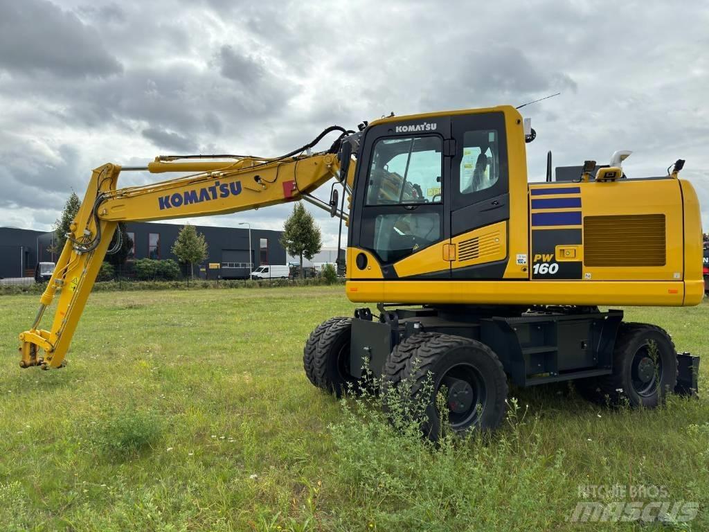 Komatsu PW160-11E0  휠 굴삭기
