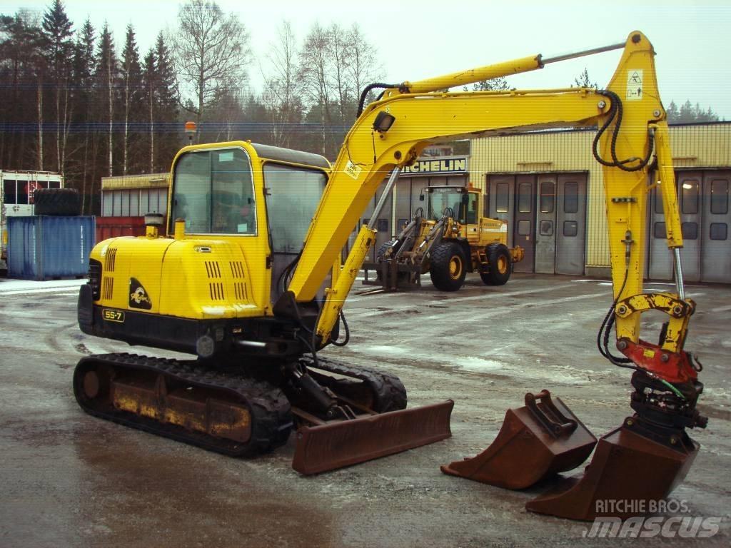 Hyundai Robex 55-7 소형 굴삭기 7톤 미만