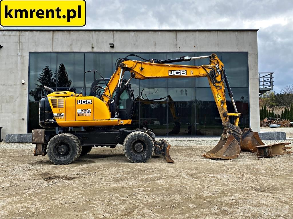 JCB JS 145  휠 굴삭기