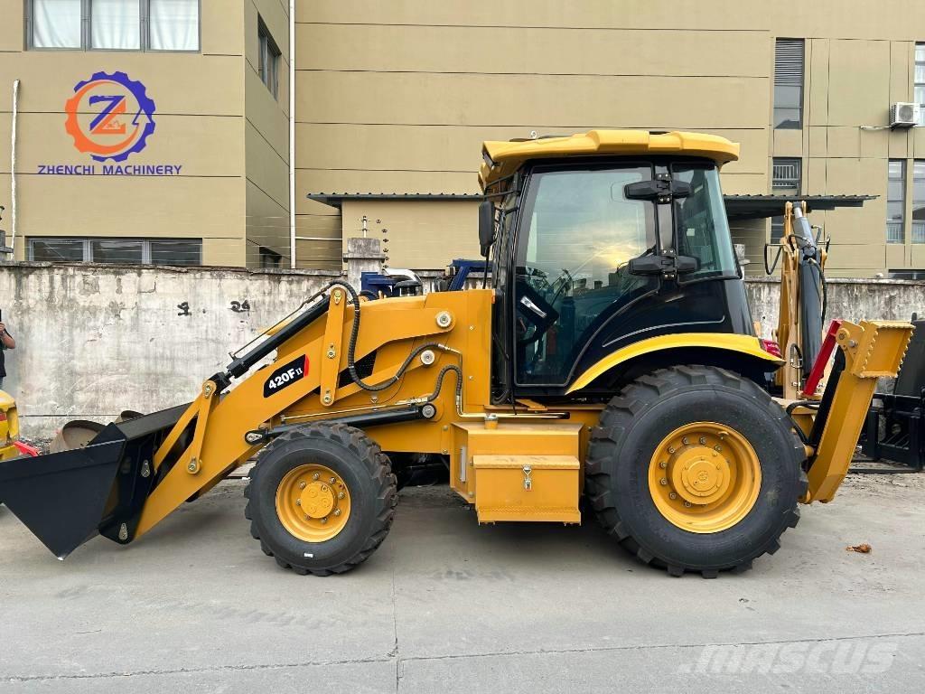 CAT 420 F 백호로더