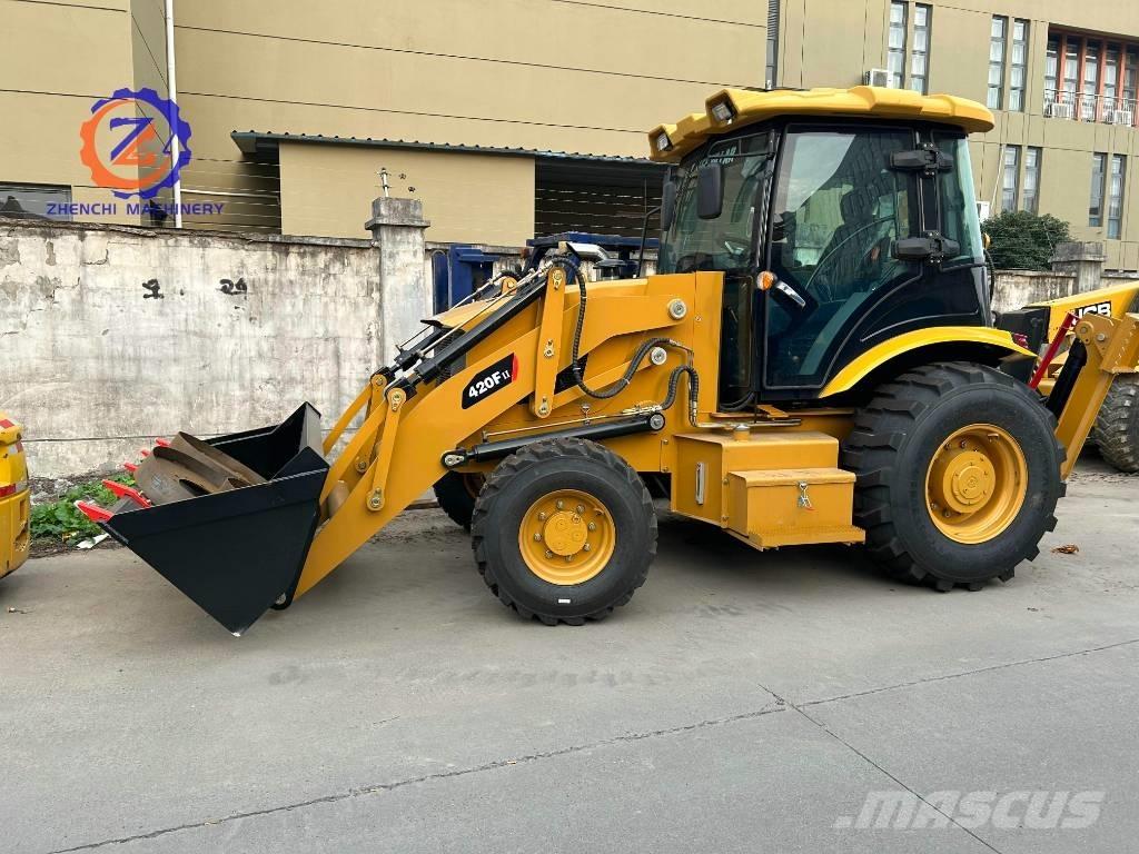 CAT 420 F 백호로더