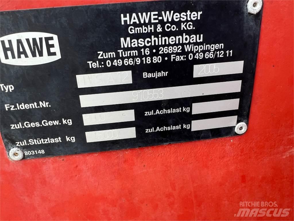Hawe FDW-STA 12 리시빙 호퍼, 블로어 및 엘리베이터