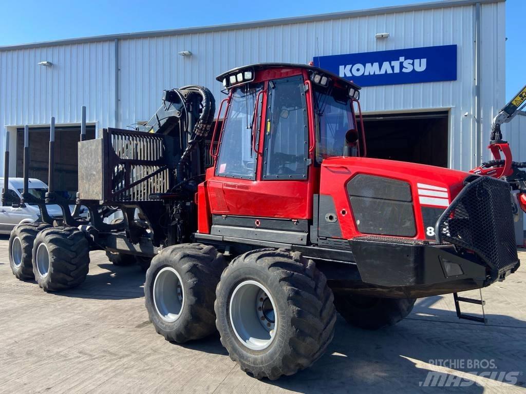 Komatsu 855 원목 포워더