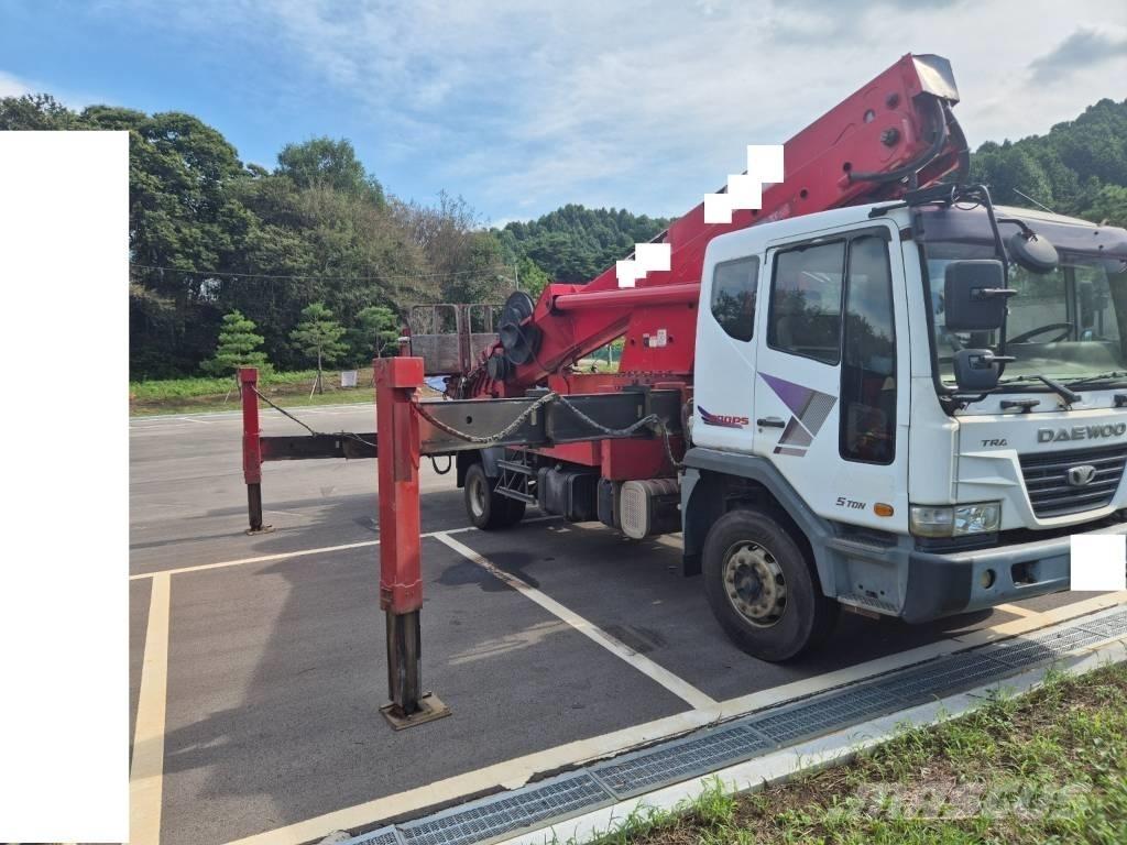 Horyong SKY450 트럭 탑재 고소작업대