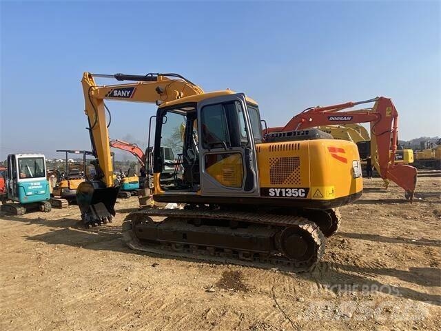Sany SY135C  휠 굴삭기