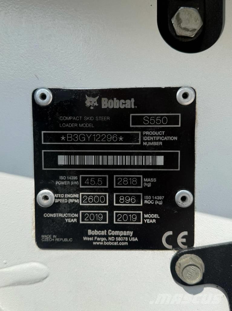 Bobcat S 550  스키드로더