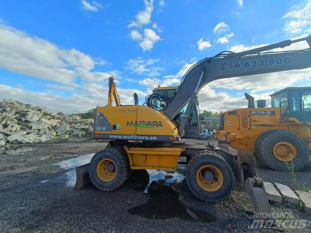 Volvo EW 140  휠 굴삭기